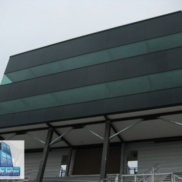 Scratched Tempered Window Resurfacing - Pressbox - Dallas, TX