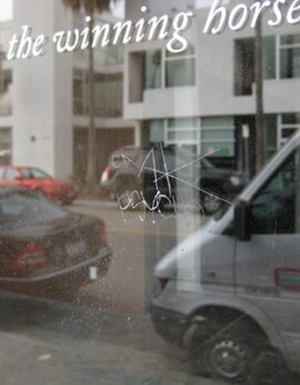 Scratched Glass Graffiti Removal - Before Grinding