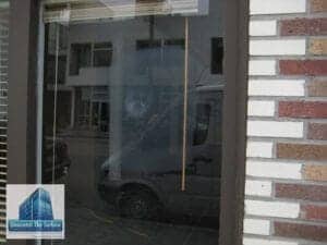 scratched glass graffiti removal - polishing - Santa Monica CA