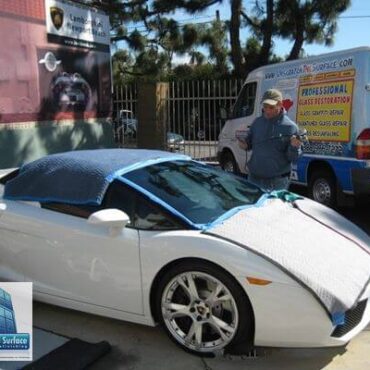 car glass scratch removal