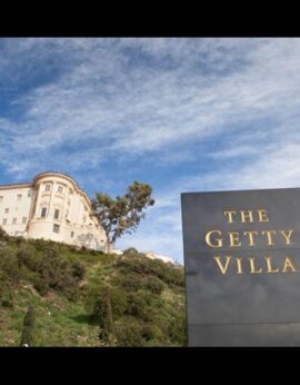 Commercial Scratched Glass Repair - Getty Villa - Malibu, CA