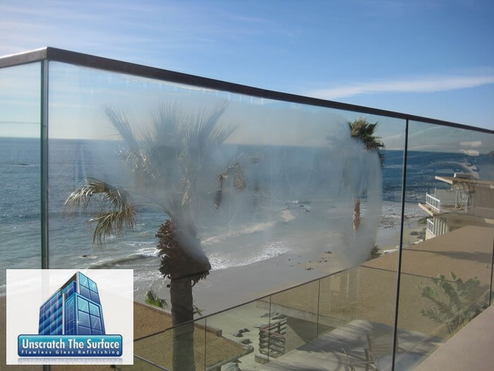 Glass Graffiti Removal Laguna Beach CA Deep Glass Scratch Graffiti Removal - Tempered - Laguna Beach, CA