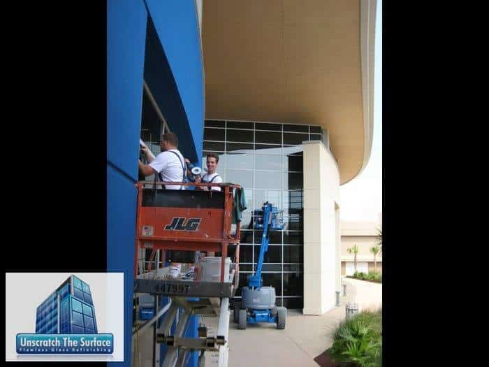 Need Help Finding The Best Glass Scratch Remover? Professional glass restoration should be organized, neat, and thorough while resurfacing your scratched glass