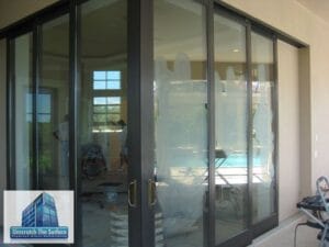 saving scratched sliding doors in Brandon, FL
