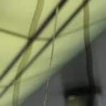 close up of welding damage in tempered glass century city CA