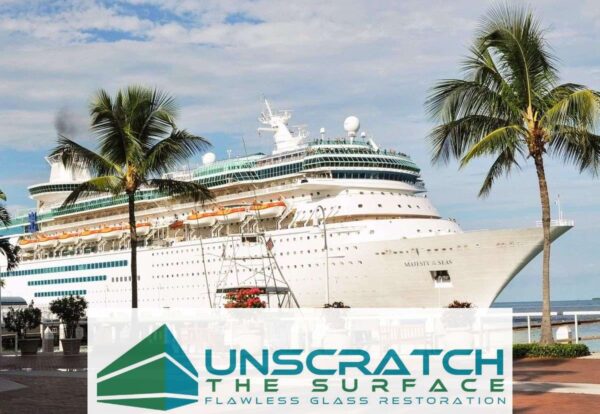 Marine glass restoration. Miami, FL