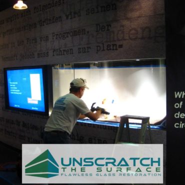 curved glass scratch removal in los angeles