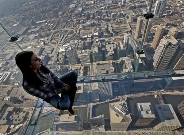 Questions about glass restoration - chicago sky deck